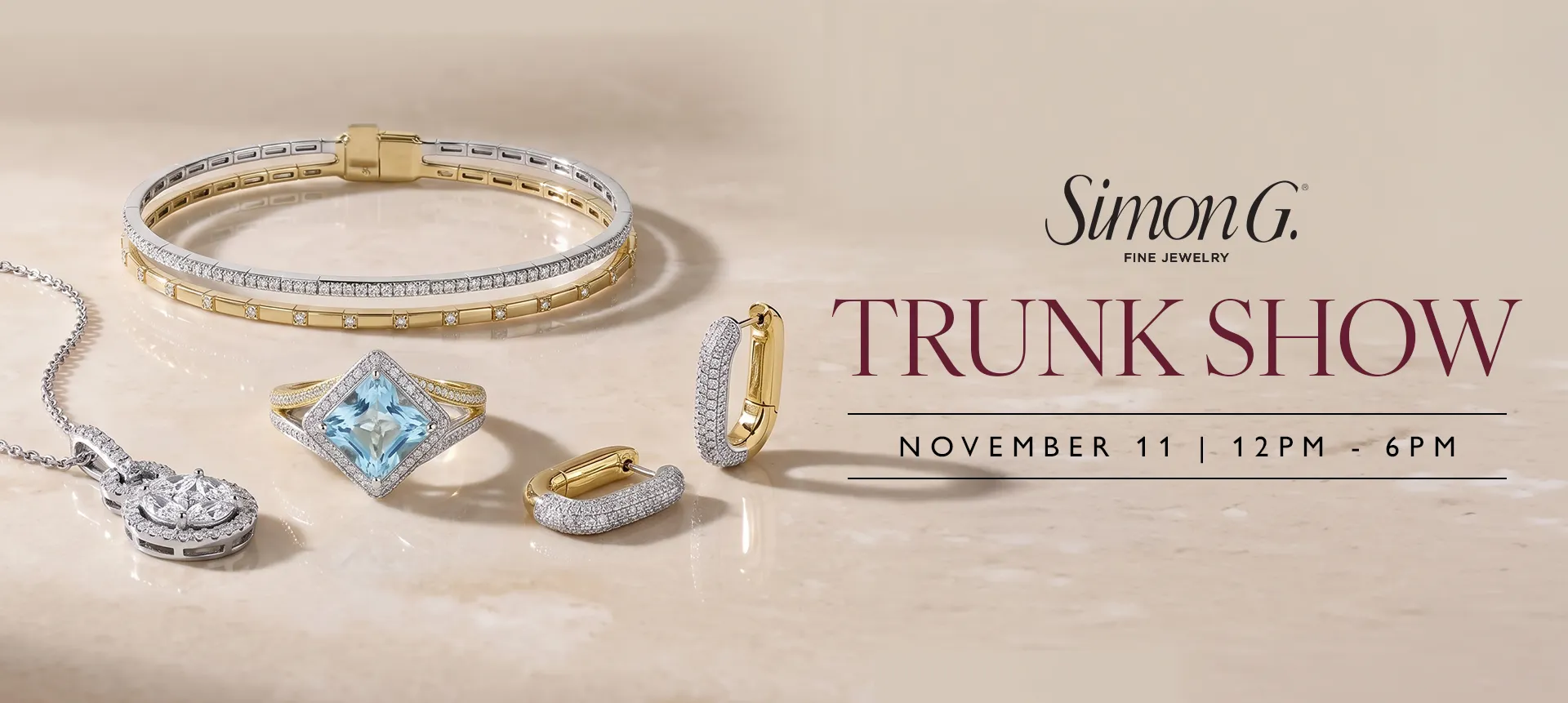 Simon G. Trunk Show at Diamonds Direct in St. Petersburg, FL