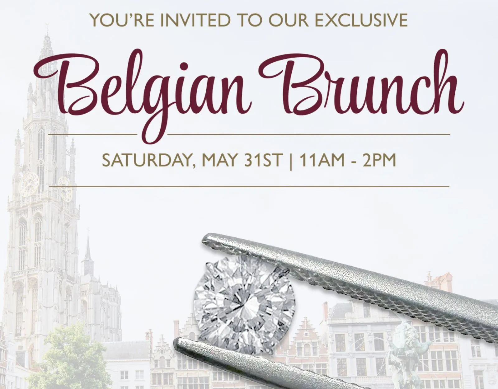 Belgian Brunch at Diamonds Direct