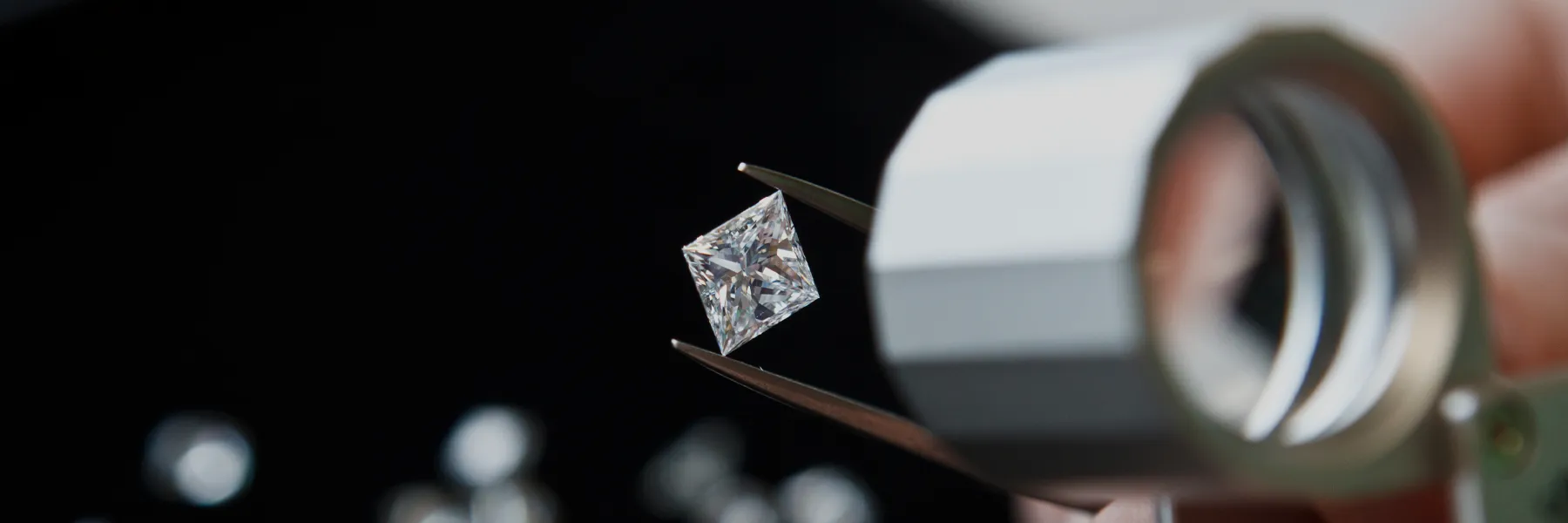 appraising a princess cut diamond