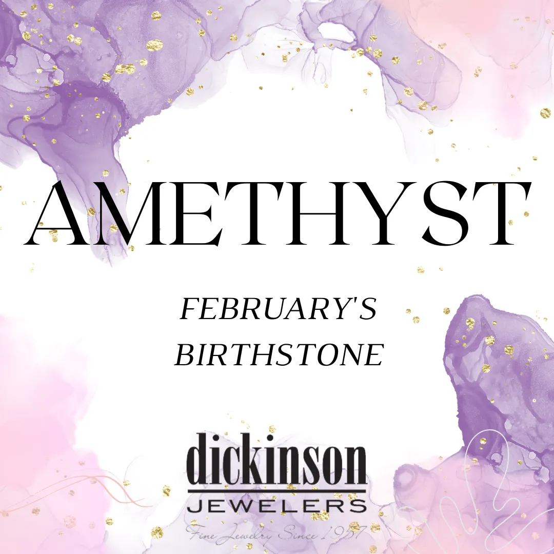 Feel like a queen with February's birthstone