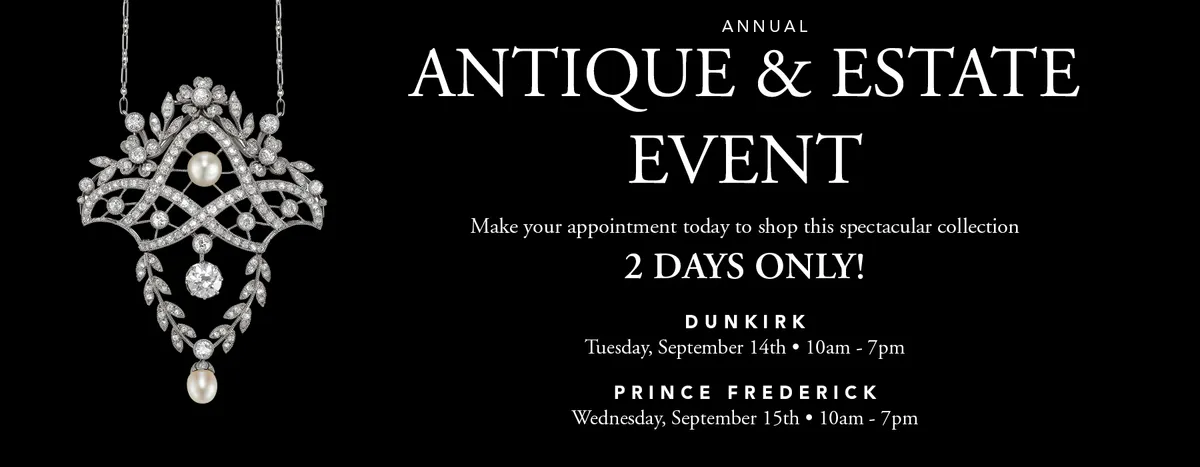 Shop our annual Antique and Estate event!