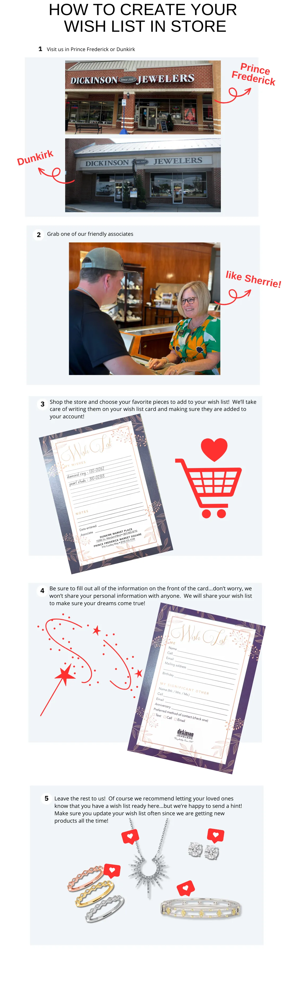 Dickinson Jewelers Dunkirk, MD