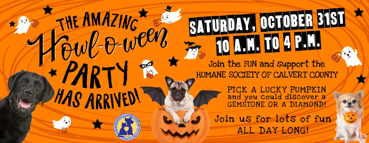 Our Howl-O-Ween event is almost here!