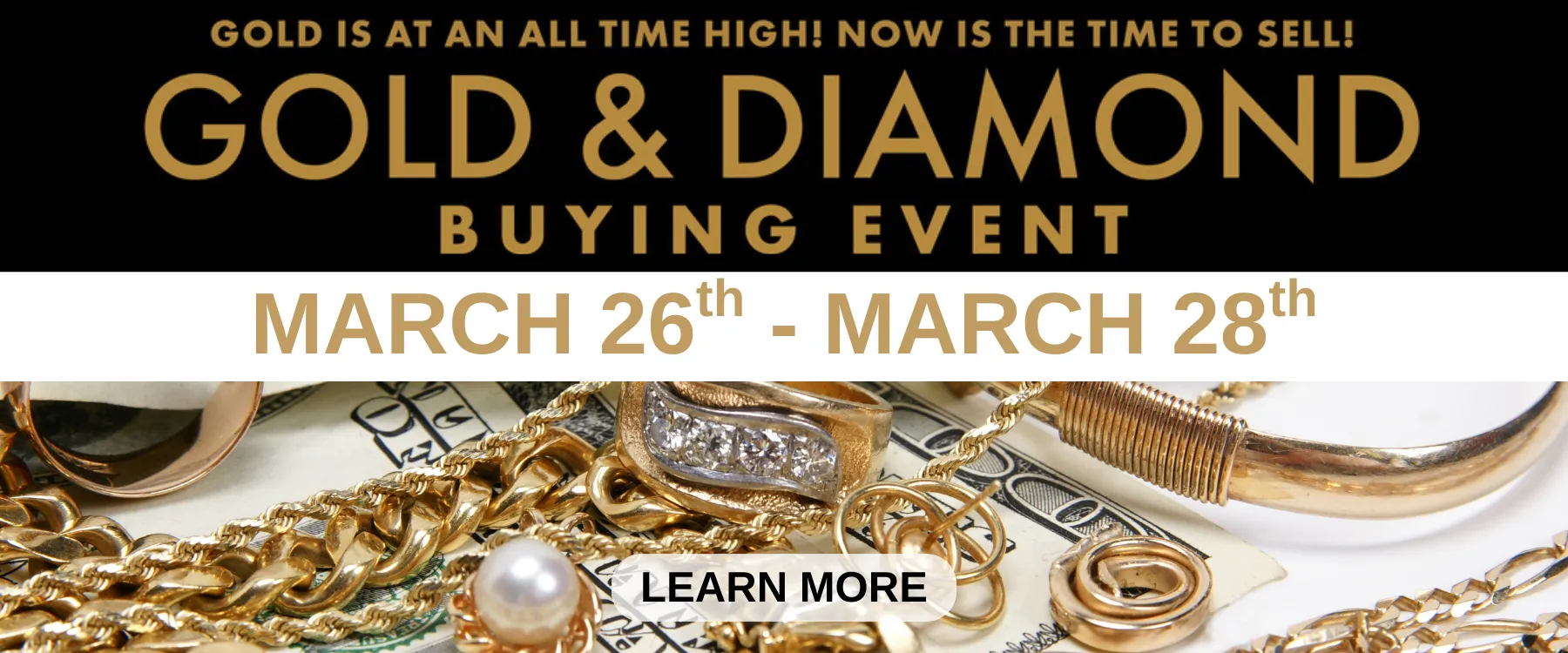 gold buy event march 26th to 28th