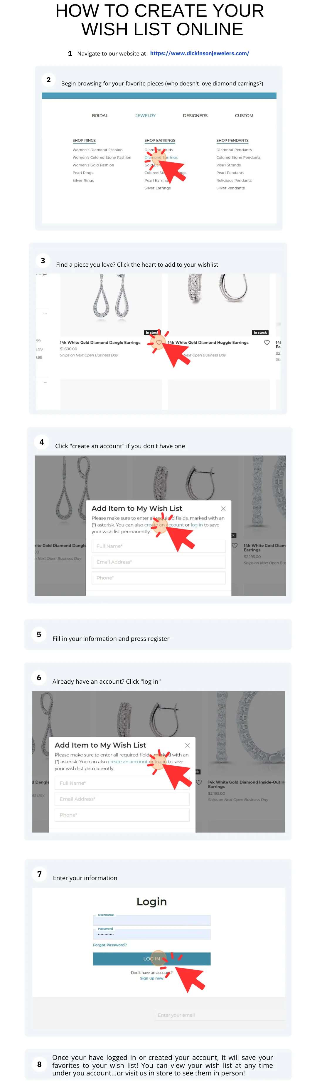 Dickinson Jewelers Dunkirk, MD