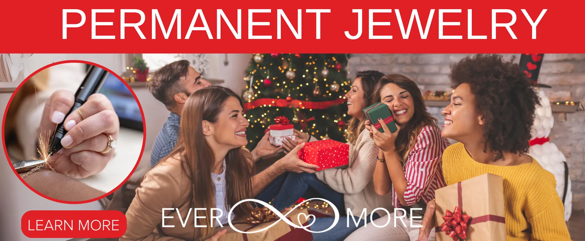 permanent jewelry evermore permanent bracelet anklet and necklace available by walk in or appointment