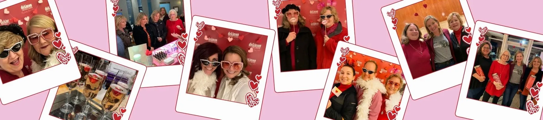 pictures of our galentine party in 2020