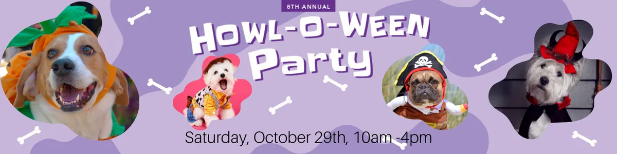 Bark or Treat at our Howl-O-Ween Party