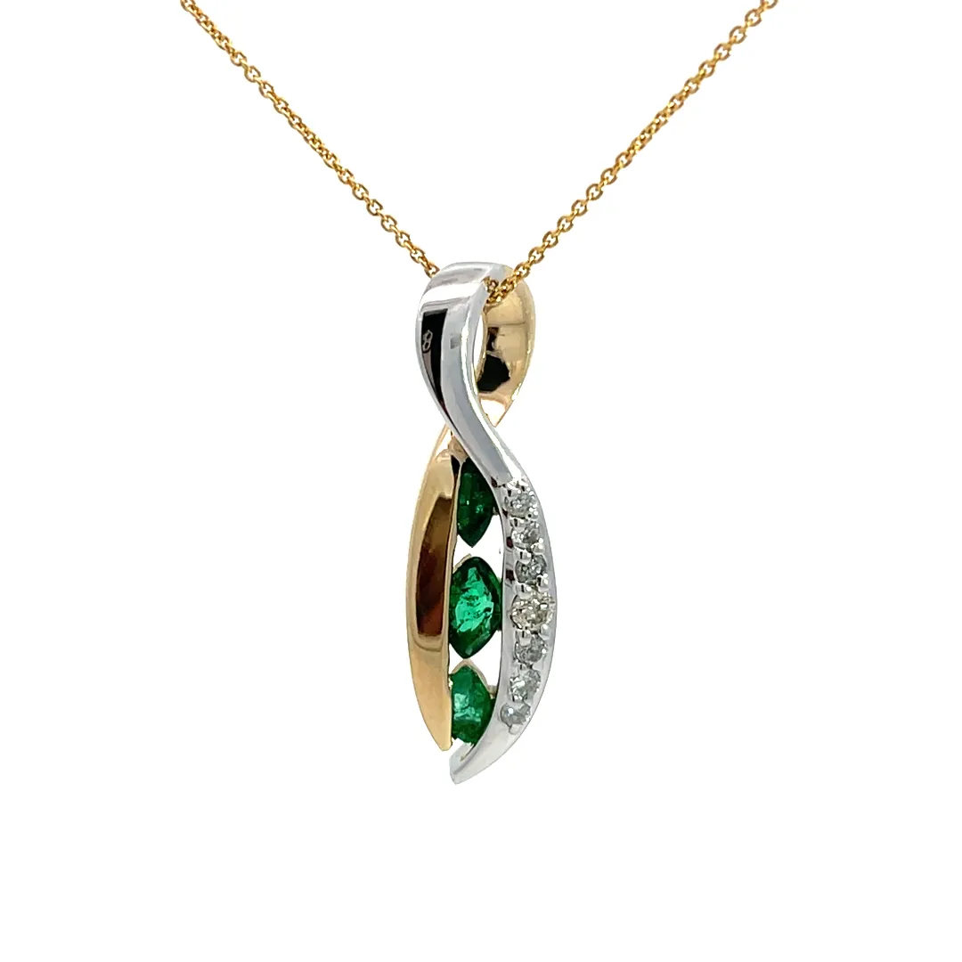 emeralds made new again in a personalized design  Diedrich Jewelers Ripon, WI