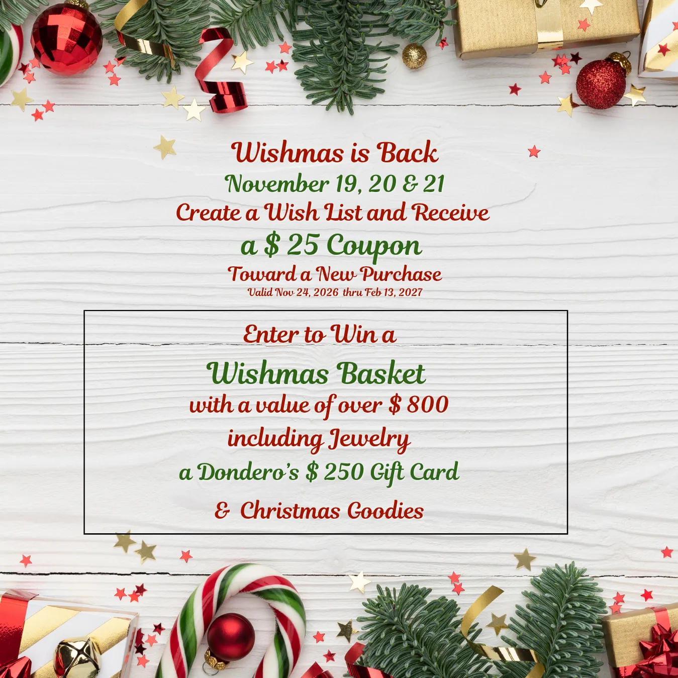 Wishmas Is Back