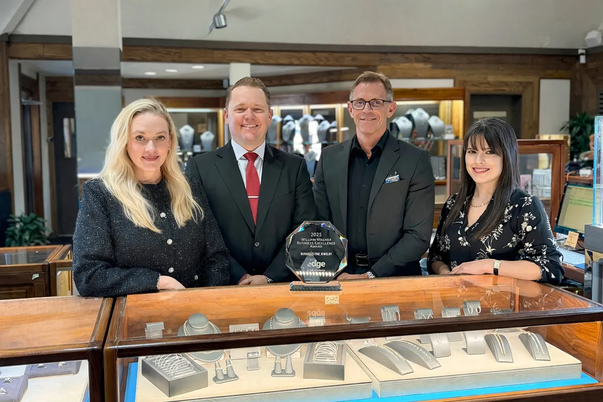 Read article: Burnell’s Fine Jewelry Wins William 'Wag' Wagner Excellence Award