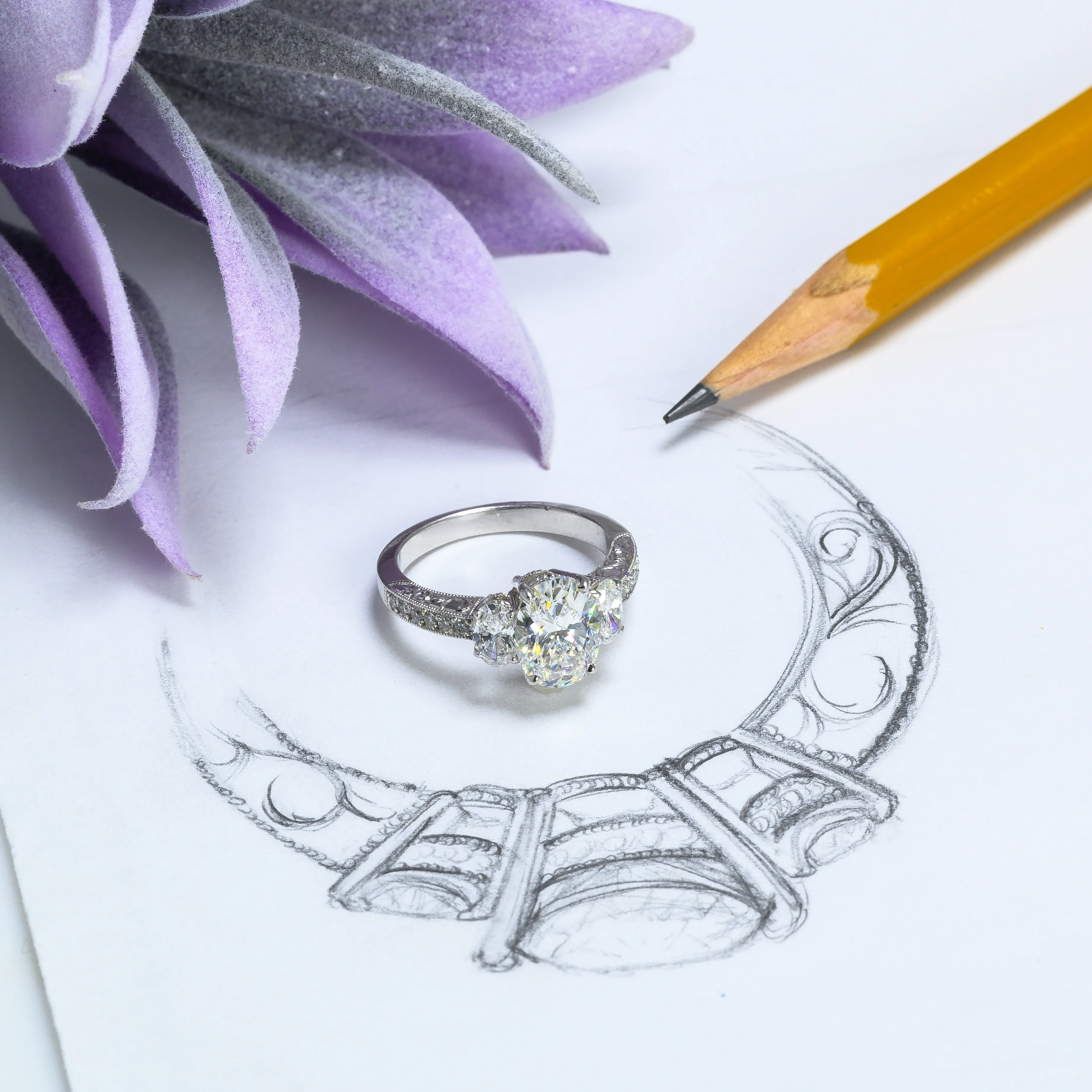 Custom Design a Ring  Elgins Fine Jewelry Baton Rouge, LA