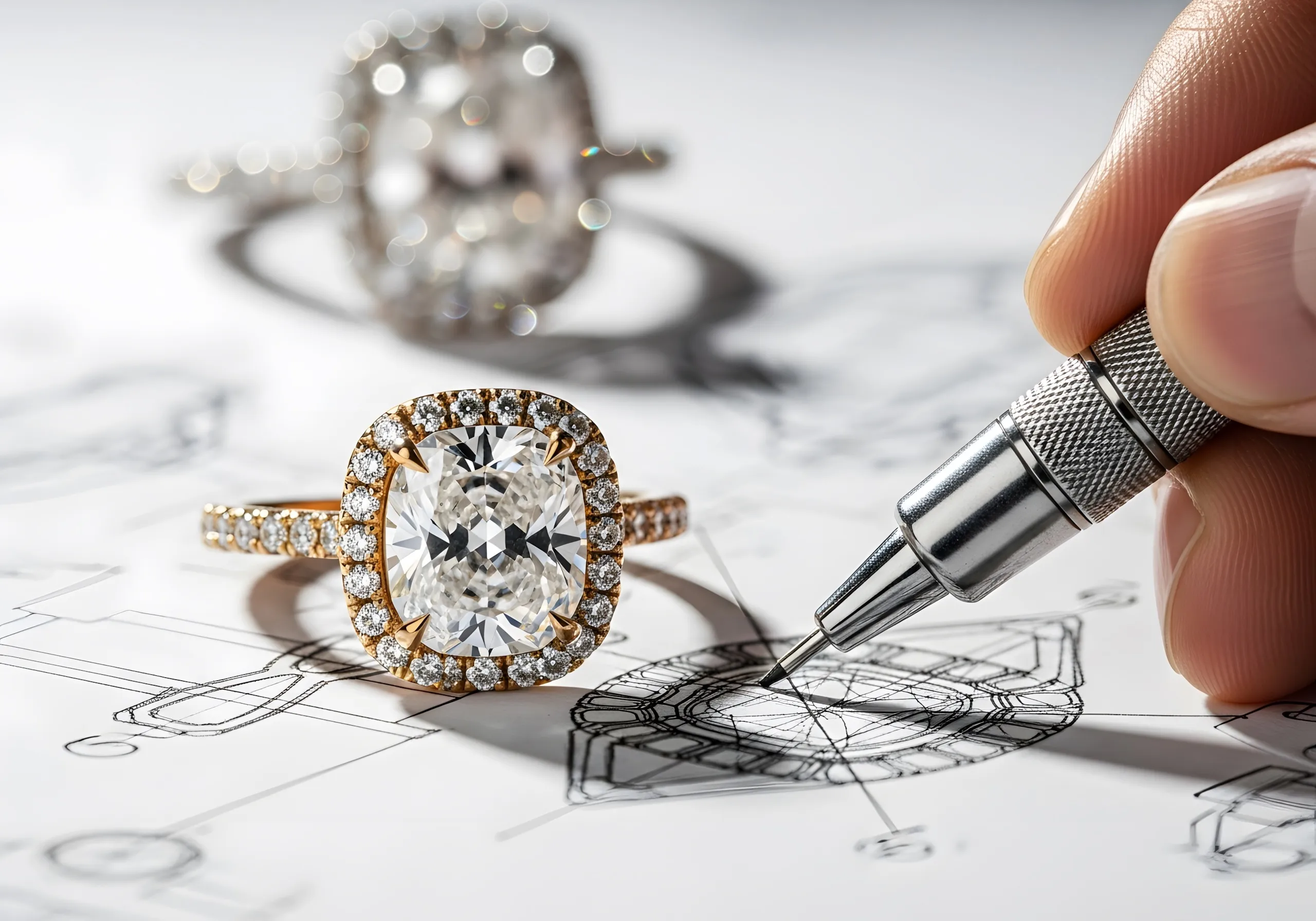 Beyond the Sparkle Come behind the scenes: into custom design, the diamonds I hand-select in Antwerp, and all the small moments that bring a piece to life. This is where the magic begins &mdash; long before it ever reaches the case. Ellsworth Jewelers Ellsworth, ME