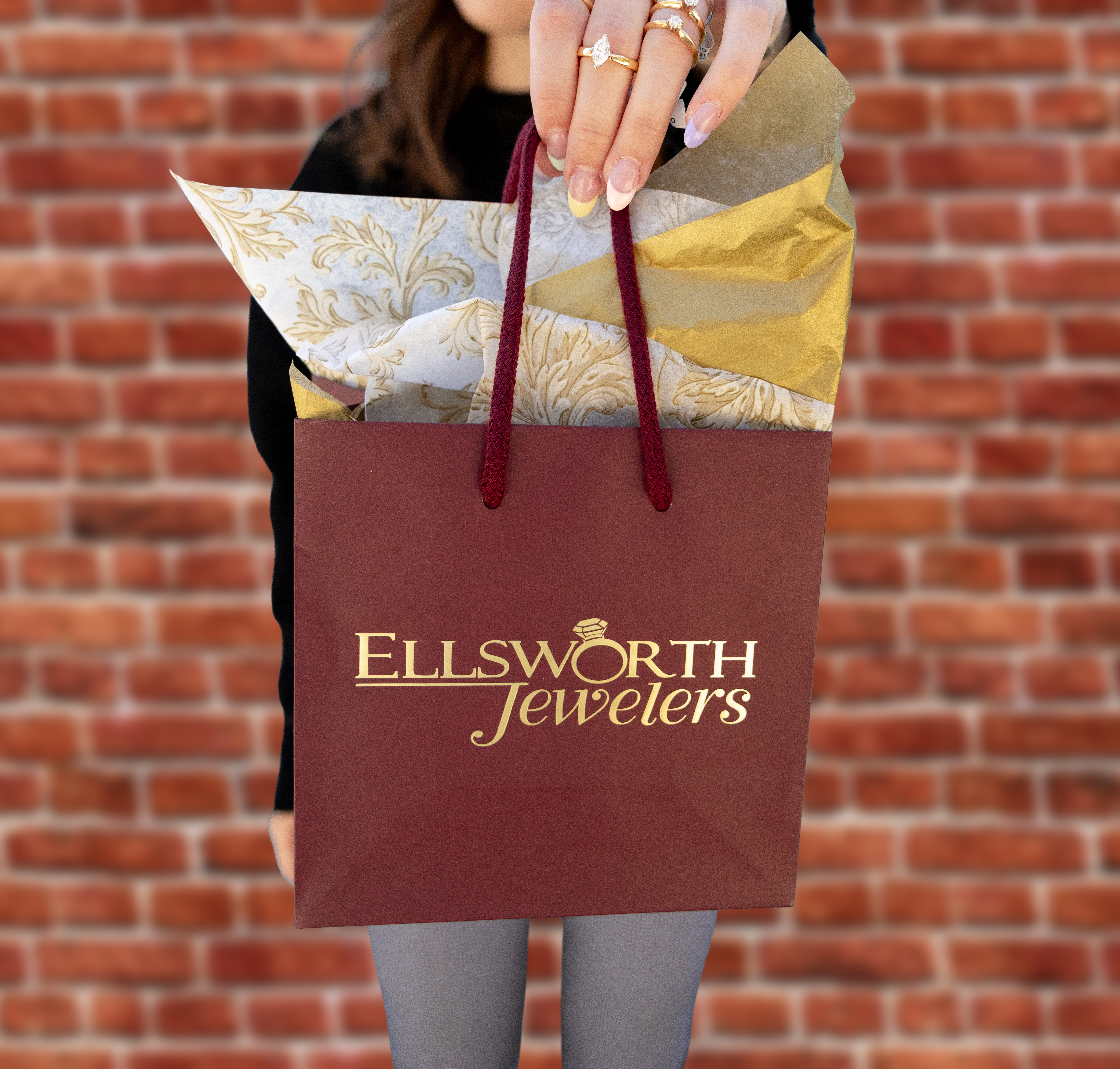 Love Letters from Our Customers Every piece carries a story &mdash; and so does every person who wears it. Here's what it's felt like to create something unforgettable together. Ellsworth Jewelers Ellsworth, ME