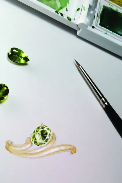 Custom Design  Emerald Template , 