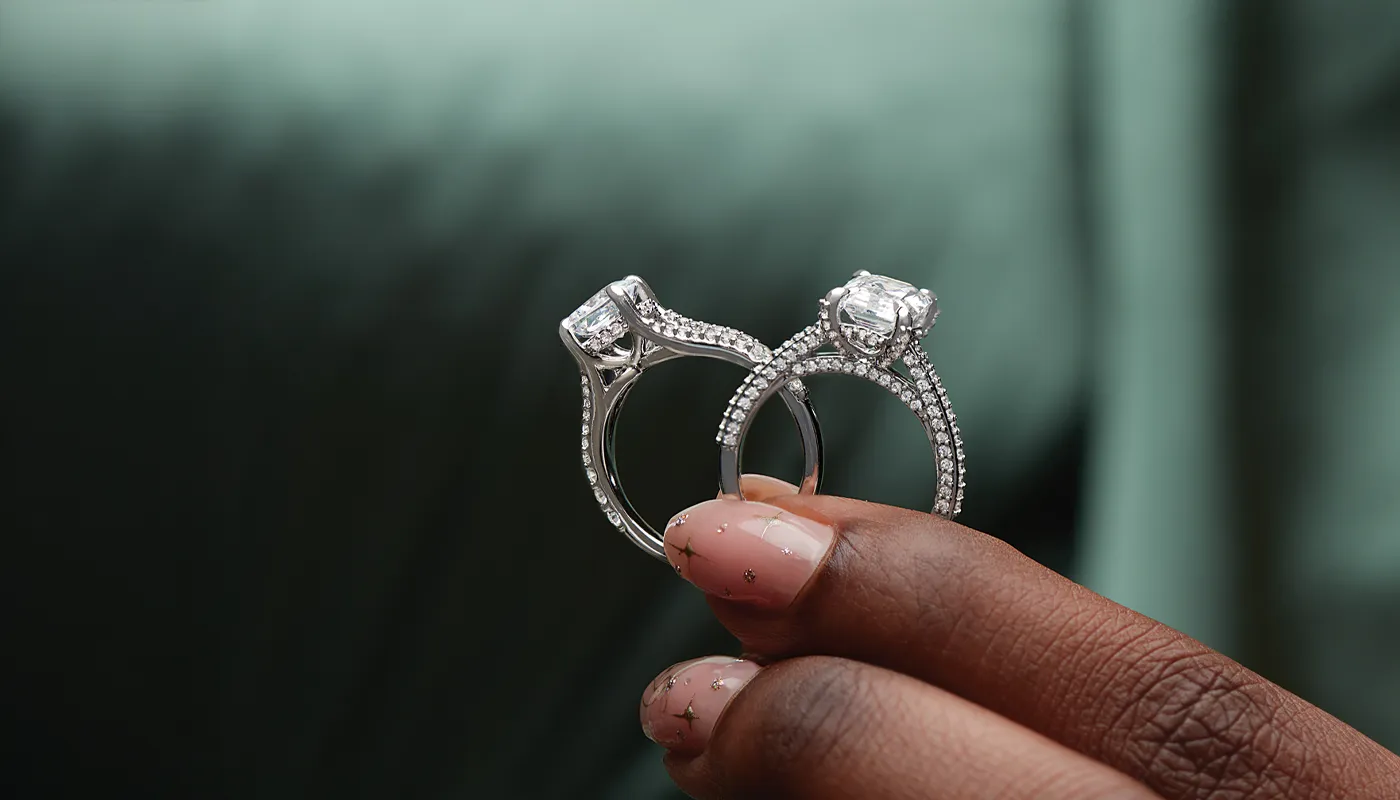 Your Forever Starts Now Celebrate your love by taking the next step with a one-of-a-kind engagement ring. Emerald Template ,