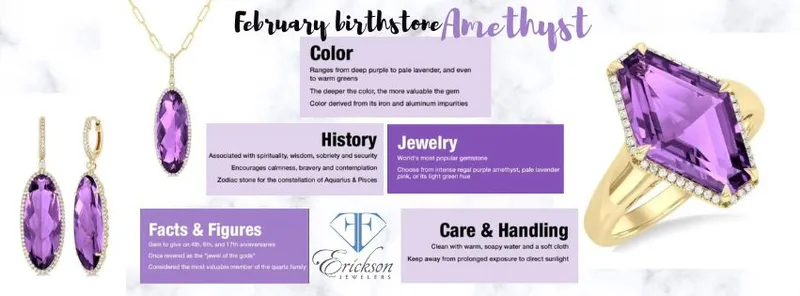 Read article: February Birthstone