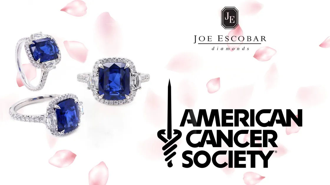 Read article: Joe Escobar Diamonds Donates Custom Blue Sapphire Ring to Benefit the American C