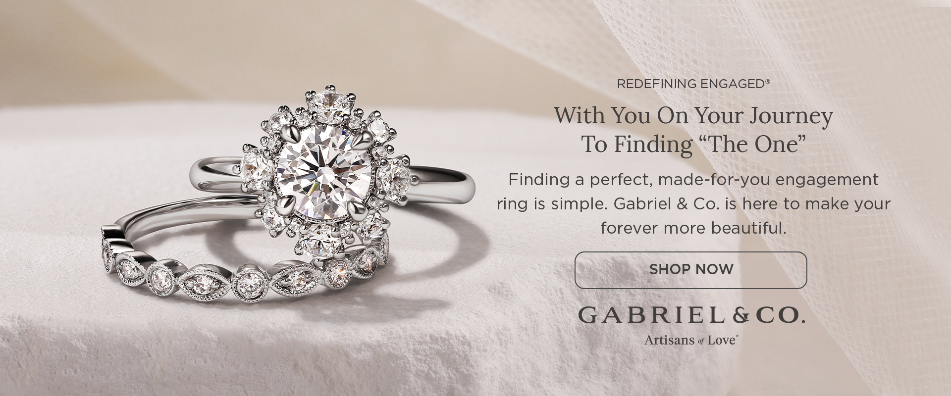 Gabriel & Co Engagement Rings