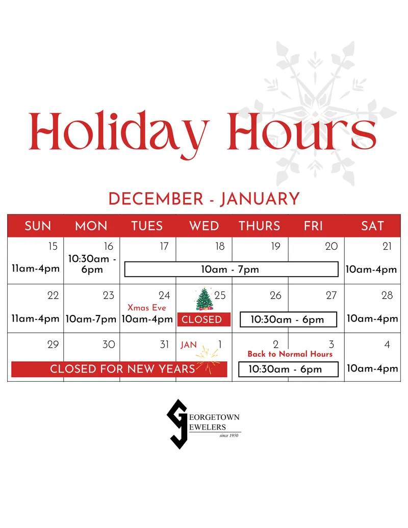 Read article: Holiday Hours 2024