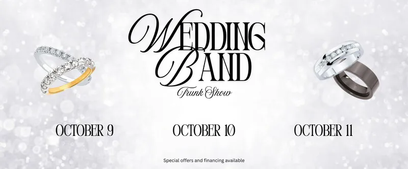 Read Article: Wedding, Anniversary and Fashion Band Trunk Show