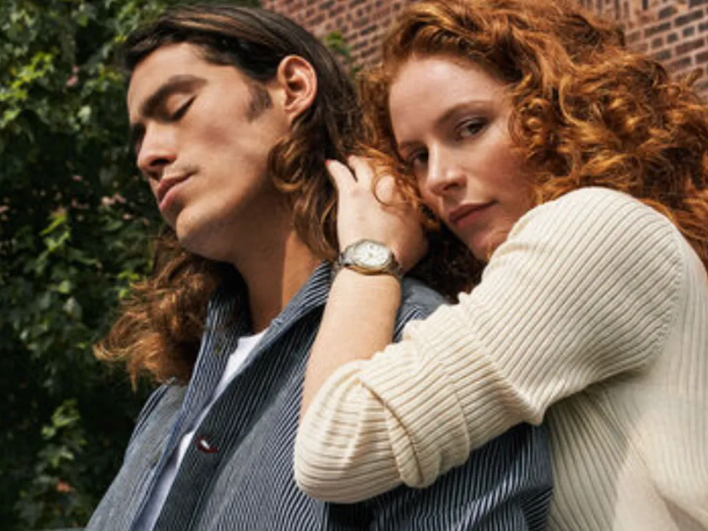 A young couple, she is wearing Bulova watch. Geralds Jewelry Oak Harbor, WA