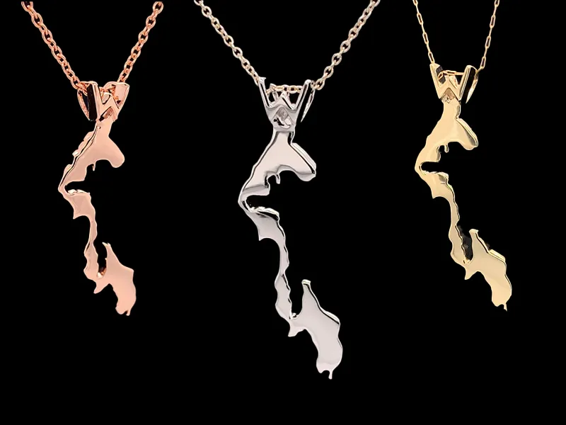 Original Whidbey Island Pendant wiht W bail
