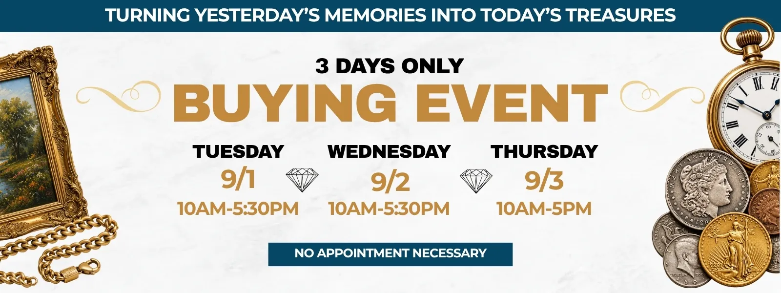 YOUR TRUSTED JEWELER For Over 40 Years  Gary J. Long Jewelers Stockton, CA