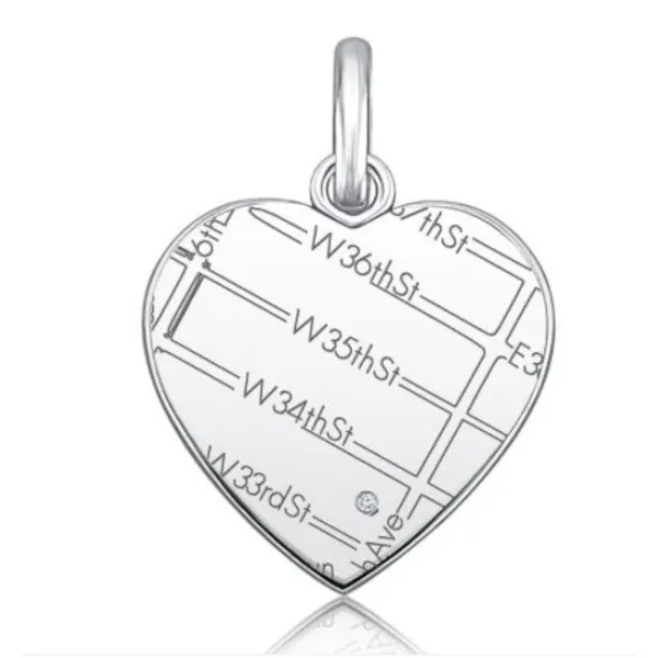 Attractive Sterling silver heart pendant Starting at $125.00Special Order Item #160-284 Goldmart Jewelers Redding, CA