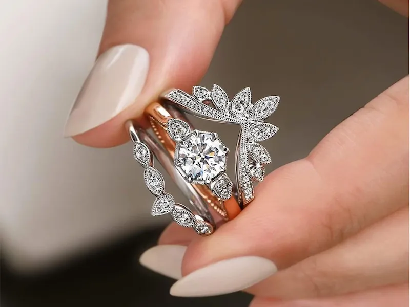 view ourgallery See some of our favorite custom pieces we designed with Gabriel&Co. Goldmart Jewelers Redding, CA