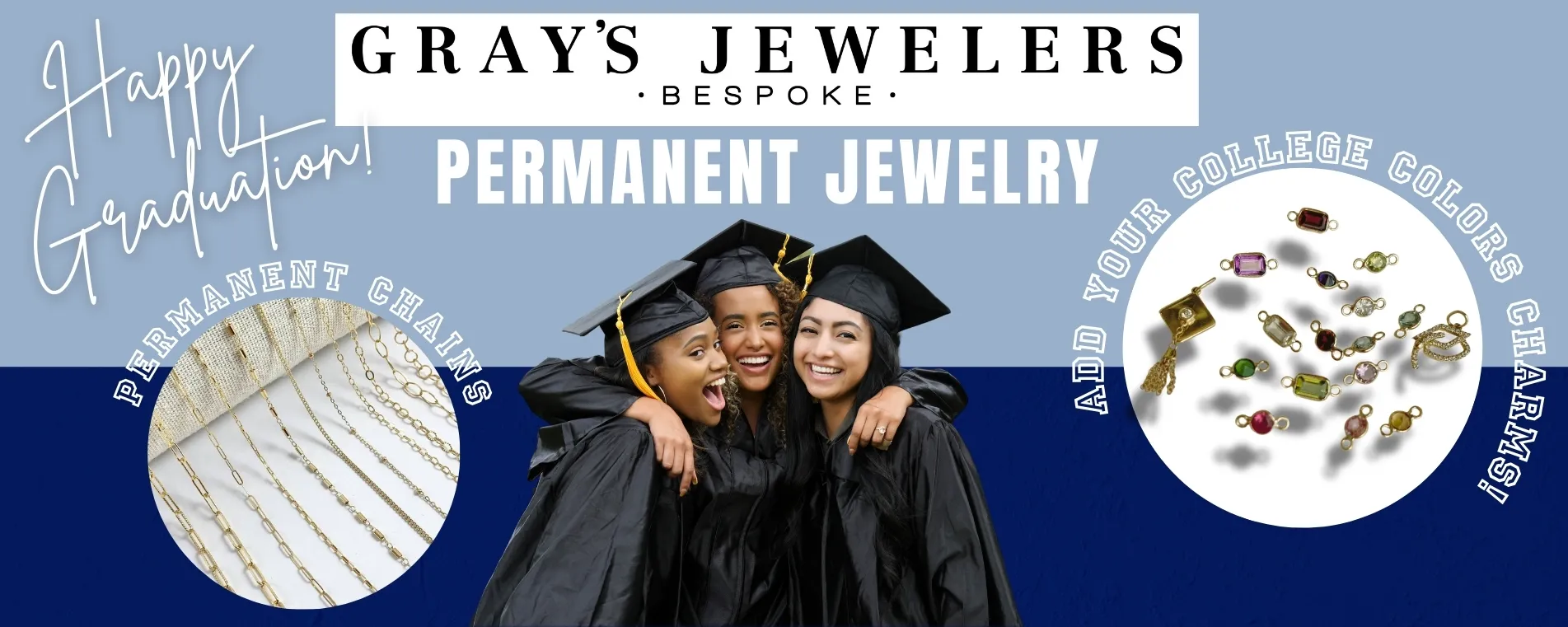 Your Widget Header Text Goes Here This banner image is 1600 x 600 pixels on desktop Grays Jewelers Bespoke Saint James, NY