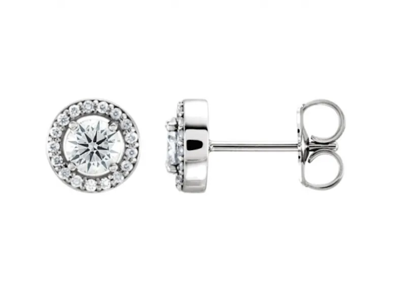 Grogan Jewelers Franklin, TN diamond earrings