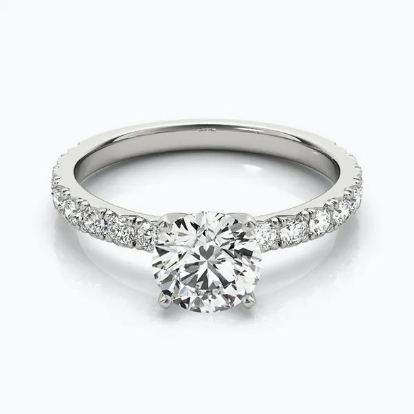 Single Row Engagement Rings at Grogan Jewelers By Lon