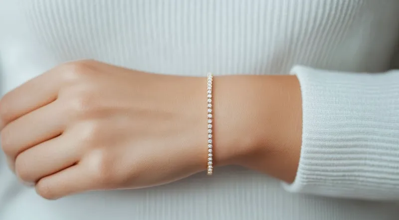 Read article: Tennis Bracelets: A Style Guide for Men and Women