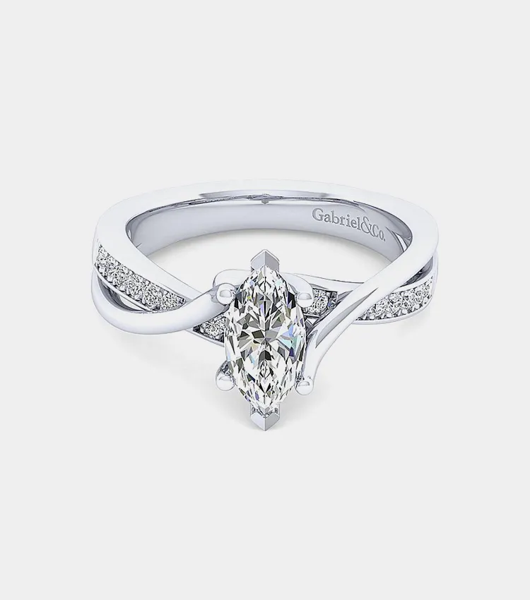 Diamond Engagement Rings at Hannoush