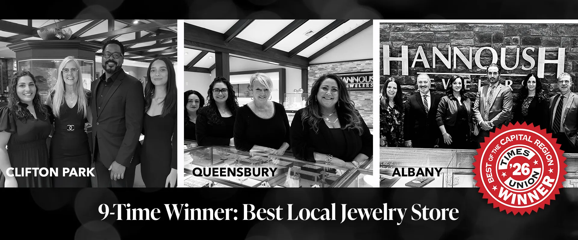 9-Time Winner: Best Local Jewelry Store - Clifton Park Albany Queensbury Team Photos