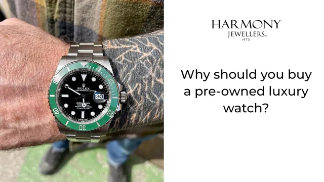 Read article: Why Should You Buy a Pre-Owned Luxury Watch?
