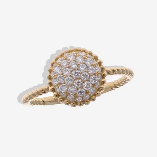 White gold diamond ring