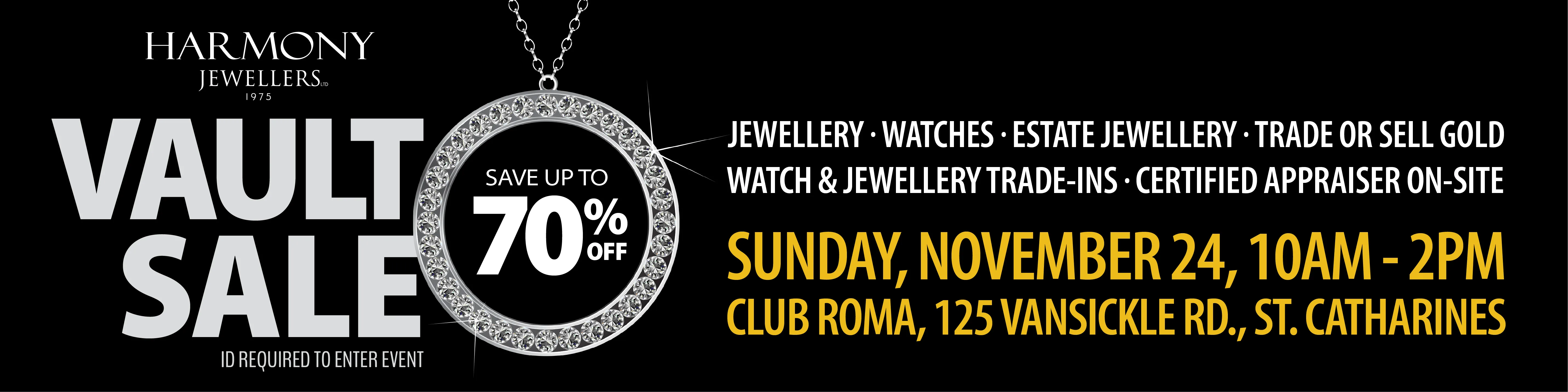 Vault Sale: Club Roma, St.Catharines