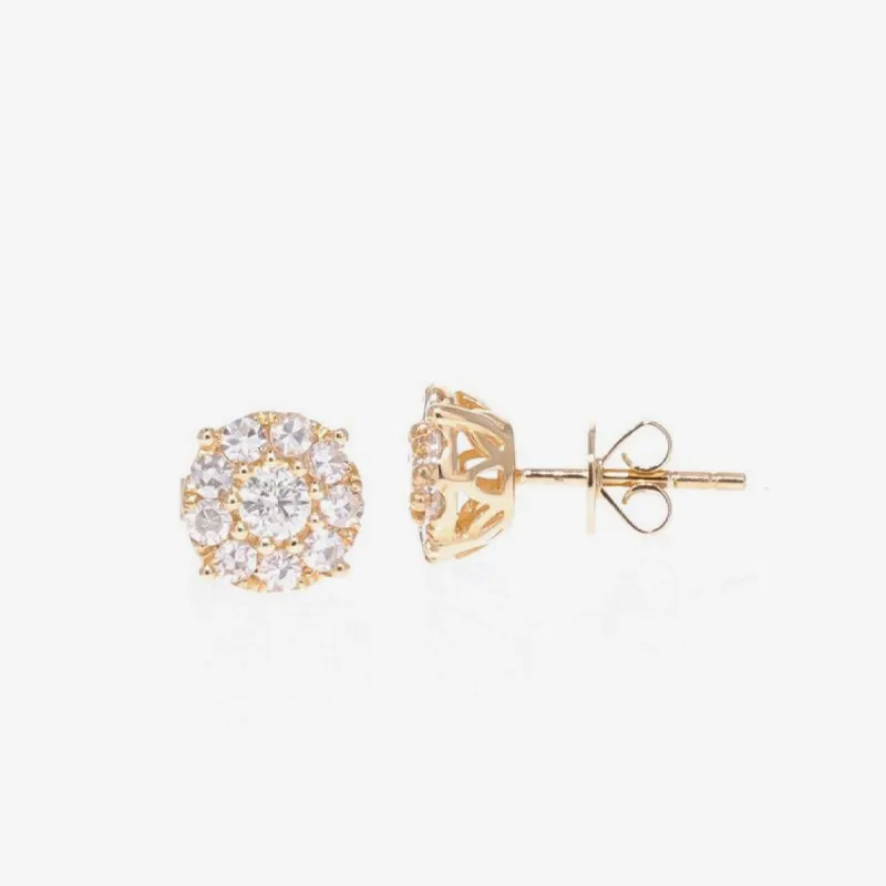 Diamond Stud Earrings