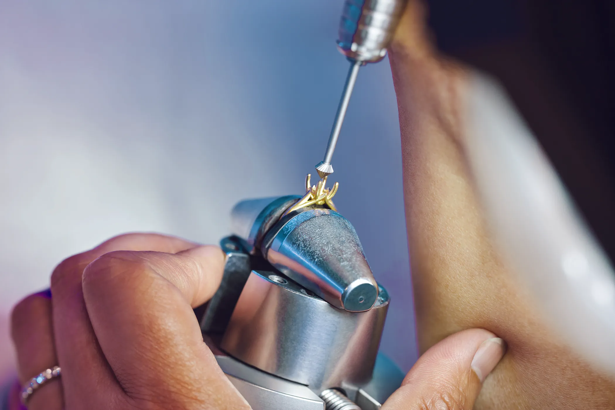 prong retipping  Harris Jeweler Troy, OH