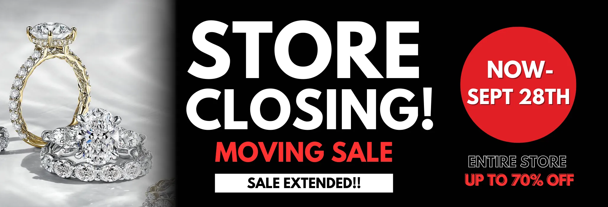 HUGE store closing moving sale at Harris Jeweler in Troy, Ohio