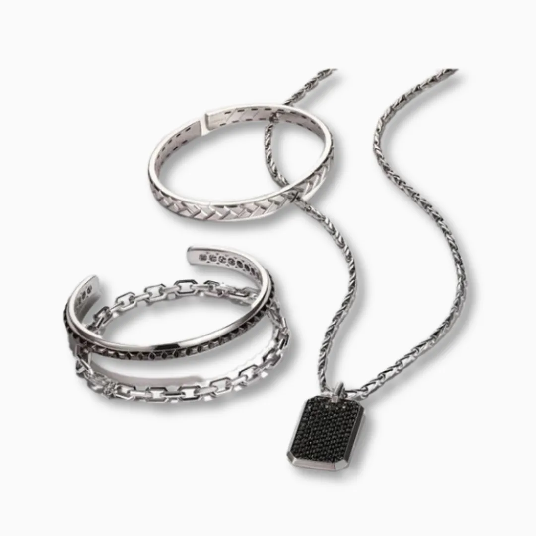  Gabriel & Co. Silver Men’s Collection Harris Jeweler Troy, OH