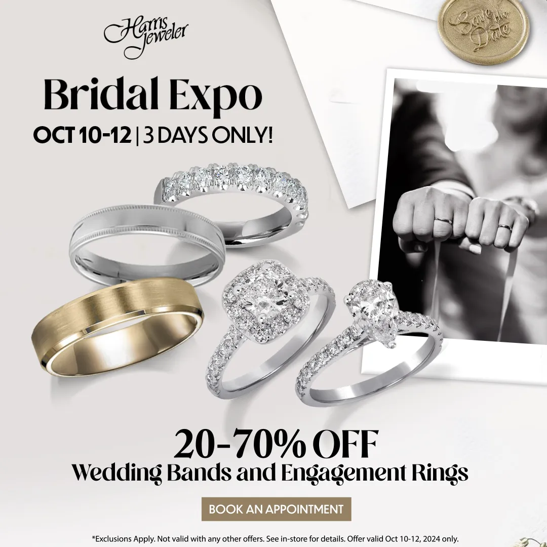 Wedding Band Expo at Harris Jeweler Troy, OH