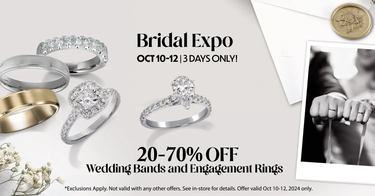 Wedding Band Expo at Harris Jeweler Troy, OH