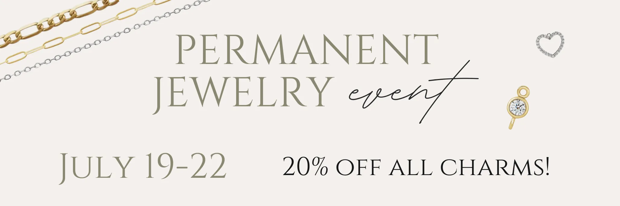 Forever linked® Permanent jewelry  Harris Jeweler Troy, OH