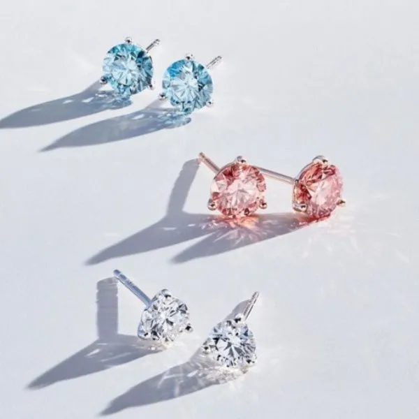 Shop Lab-grown diamond studs 1/2ctw-4ctw in stock now! Harris Jeweler Troy, OH