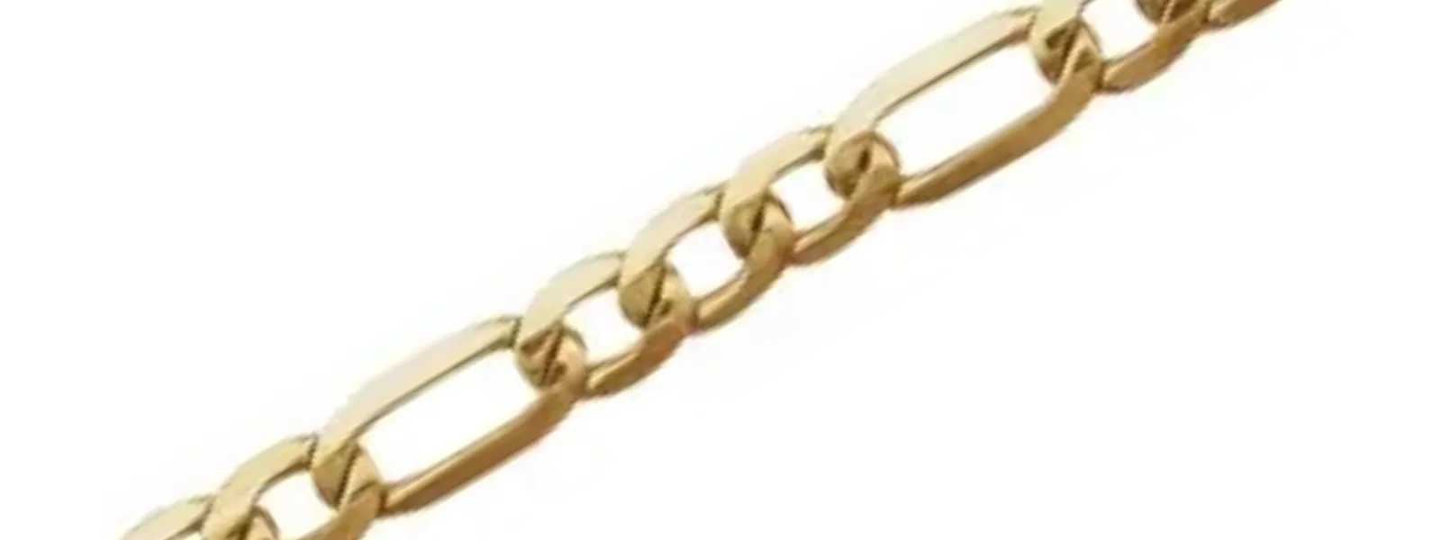 14k Figaro 3mm $89 per inch Harris Jeweler Troy, OH