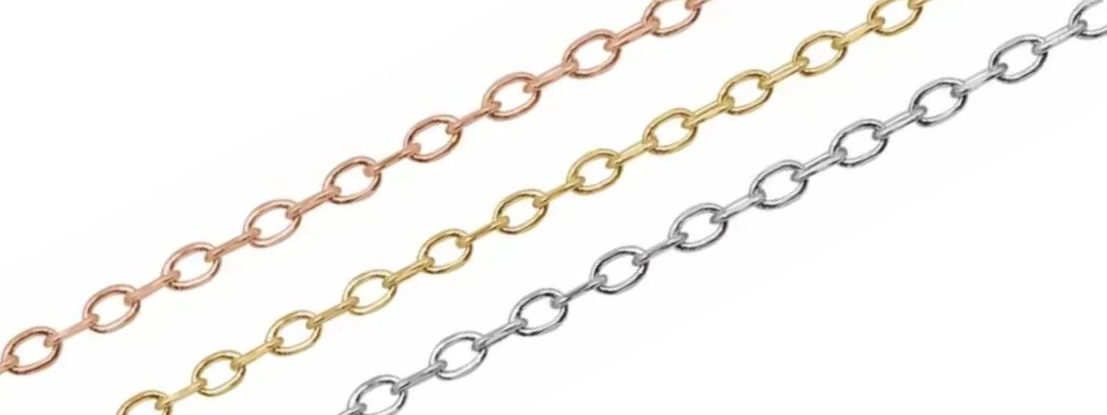 Cablechain1.3mm $25 per inch Harris Jeweler Troy, OH