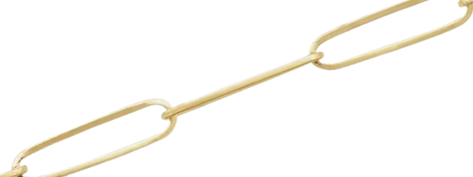 gold-filledpaperclip2.5mm $9.99 per inch Harris Jeweler Troy, OH